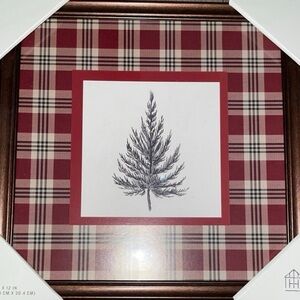 Vintage Plaid Matte Tree Framed Wall Art from Hearth & Hand with Magnolia